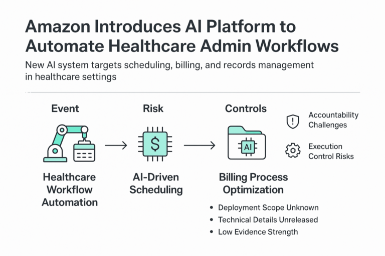 Amazon launches AI-enabled platform to automate healthcare administrative tasks